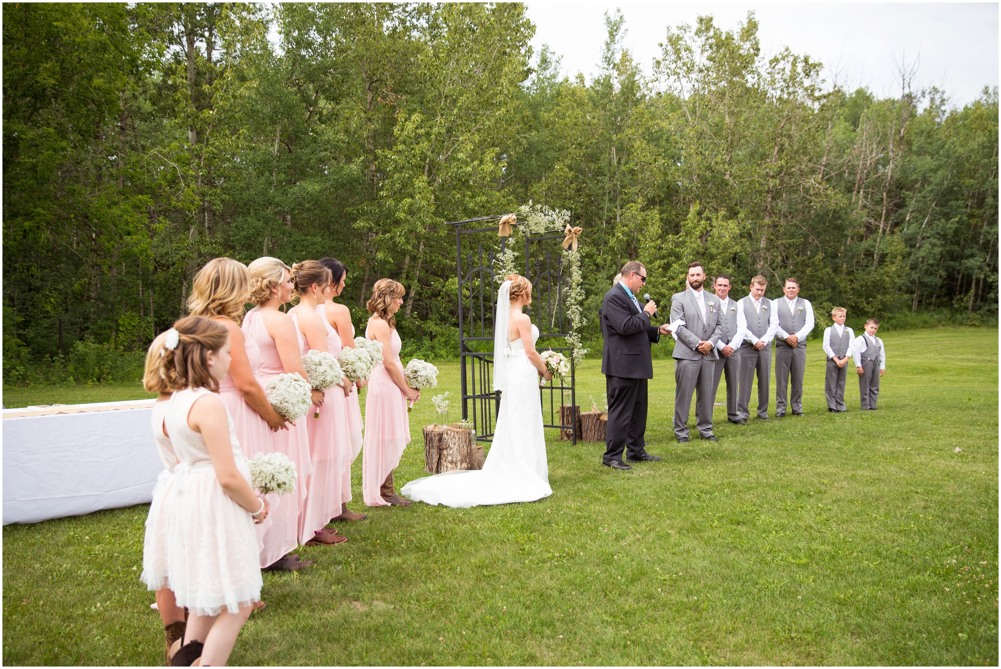 ots edmonton outdoor wedding ceremony photos