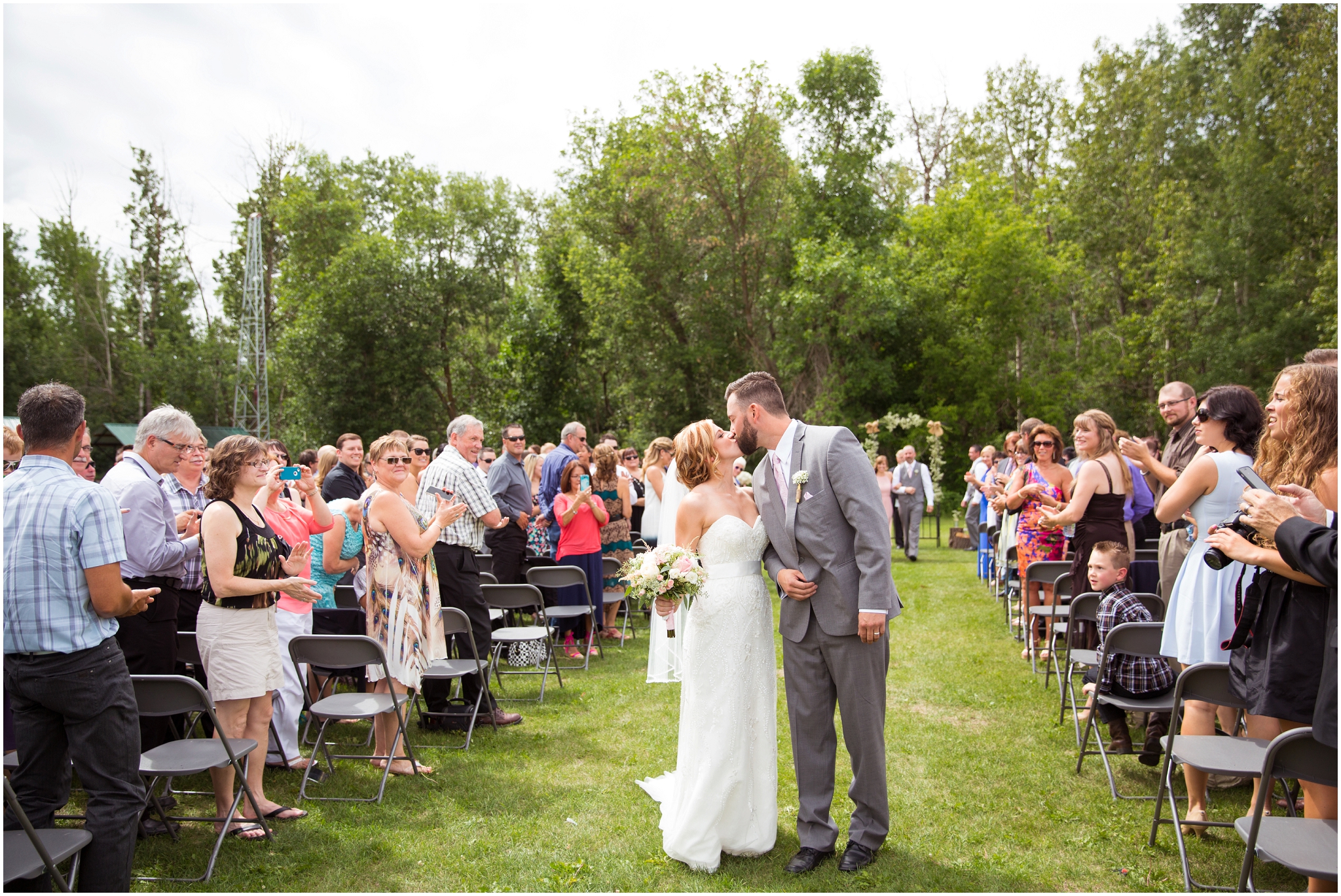 ots edmonton outdoor wedding ceremony photos