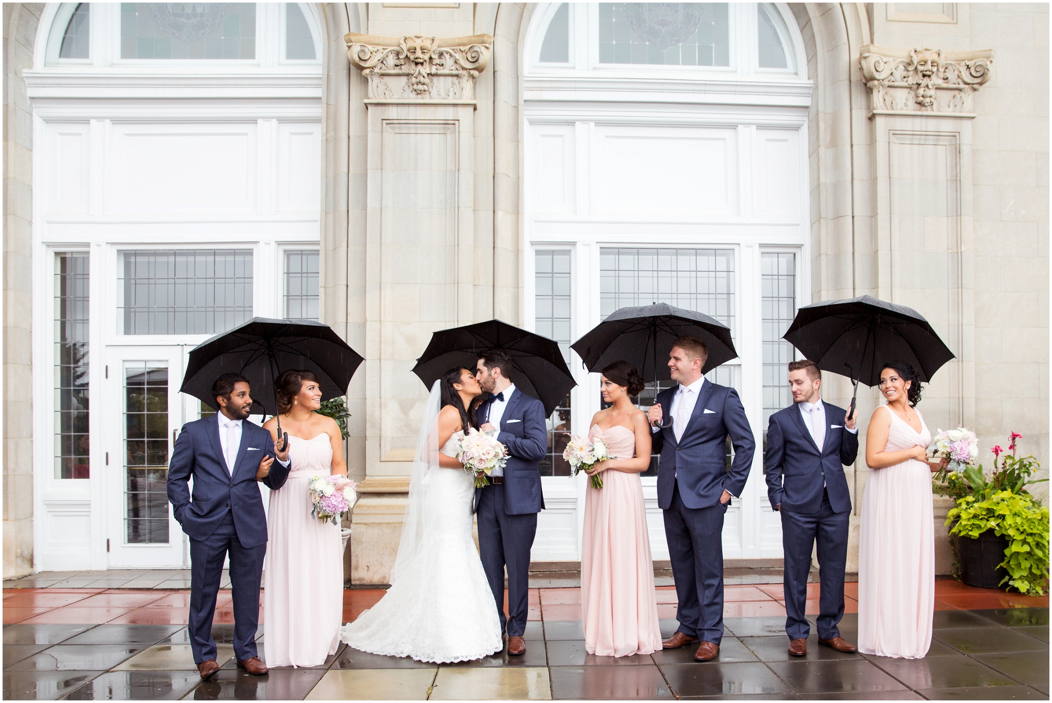 Hotel -Macdonald- Wedding- Photos-Umbrellas
