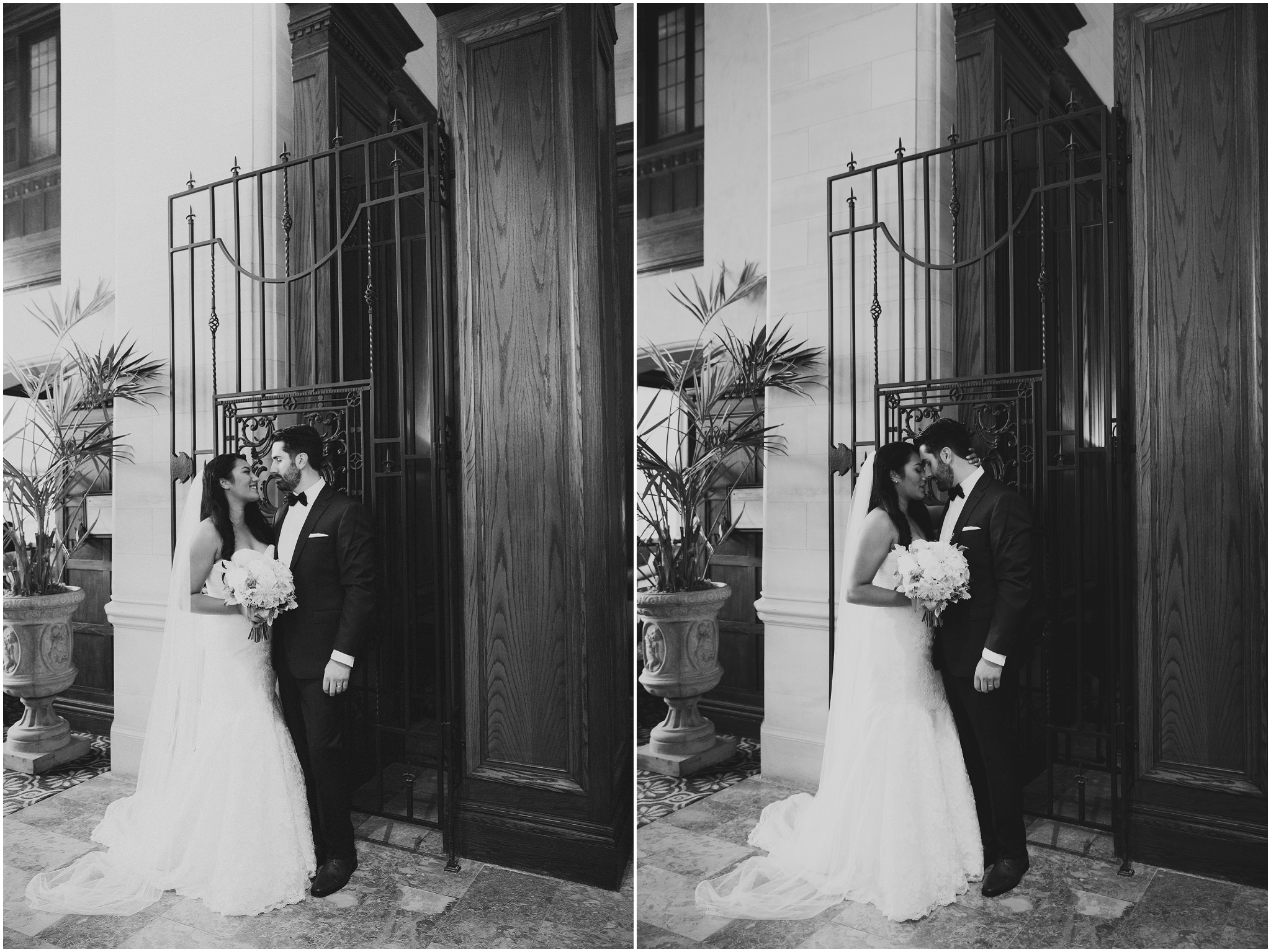 Hotel -Macdonald- Wedding- Photos-Romantic Bride and Groom