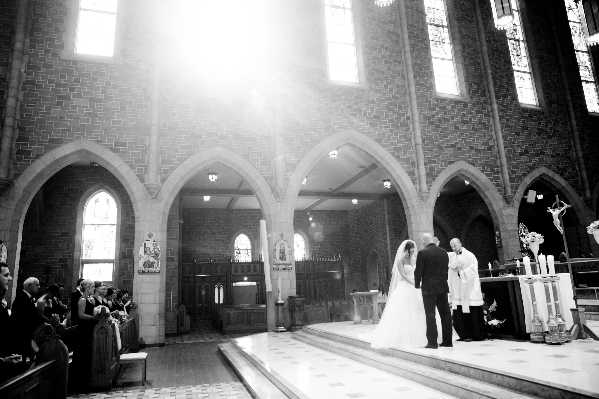 st. joseph basilica wedding photos