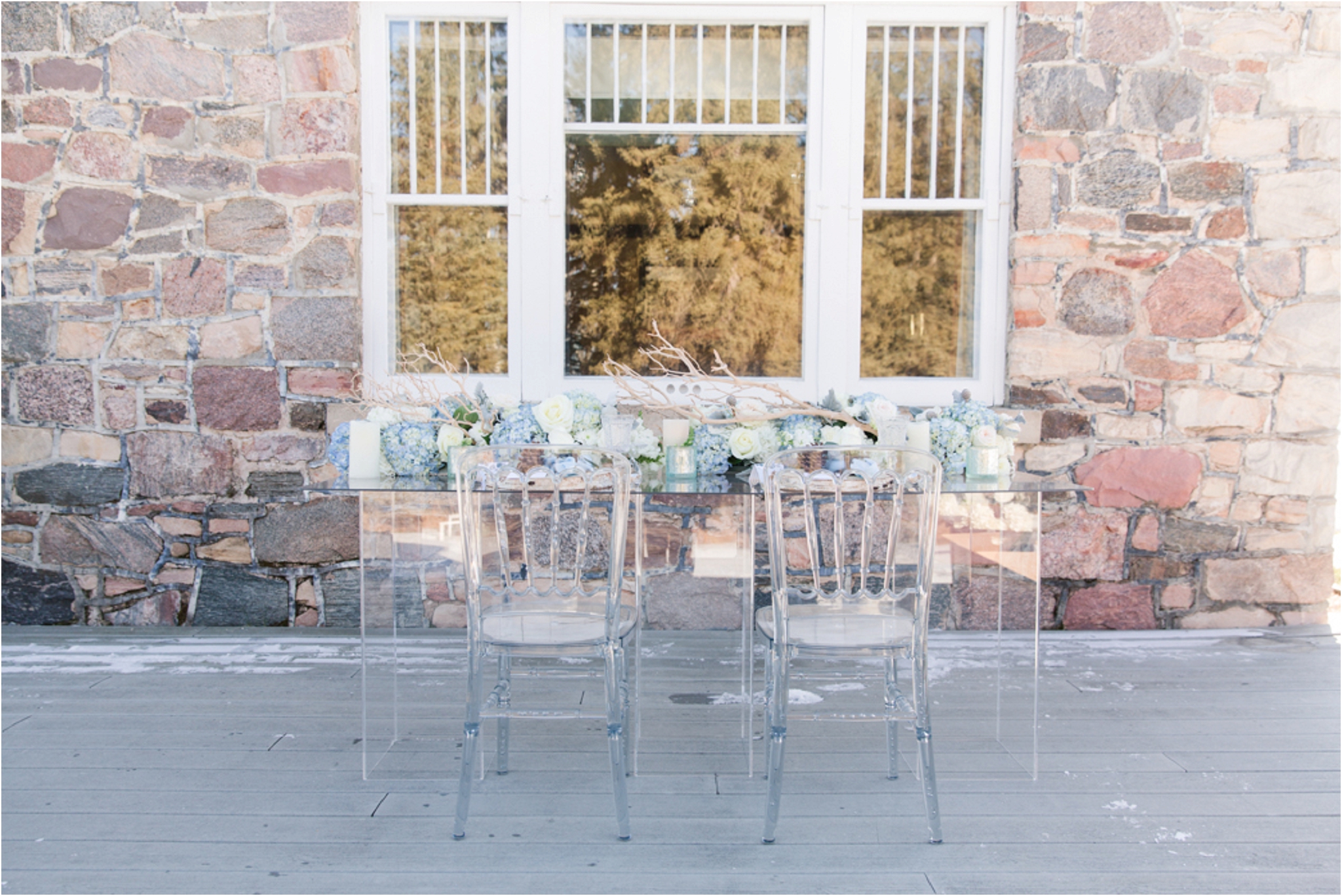 winter styled bridal shoot nc photography the old stone house