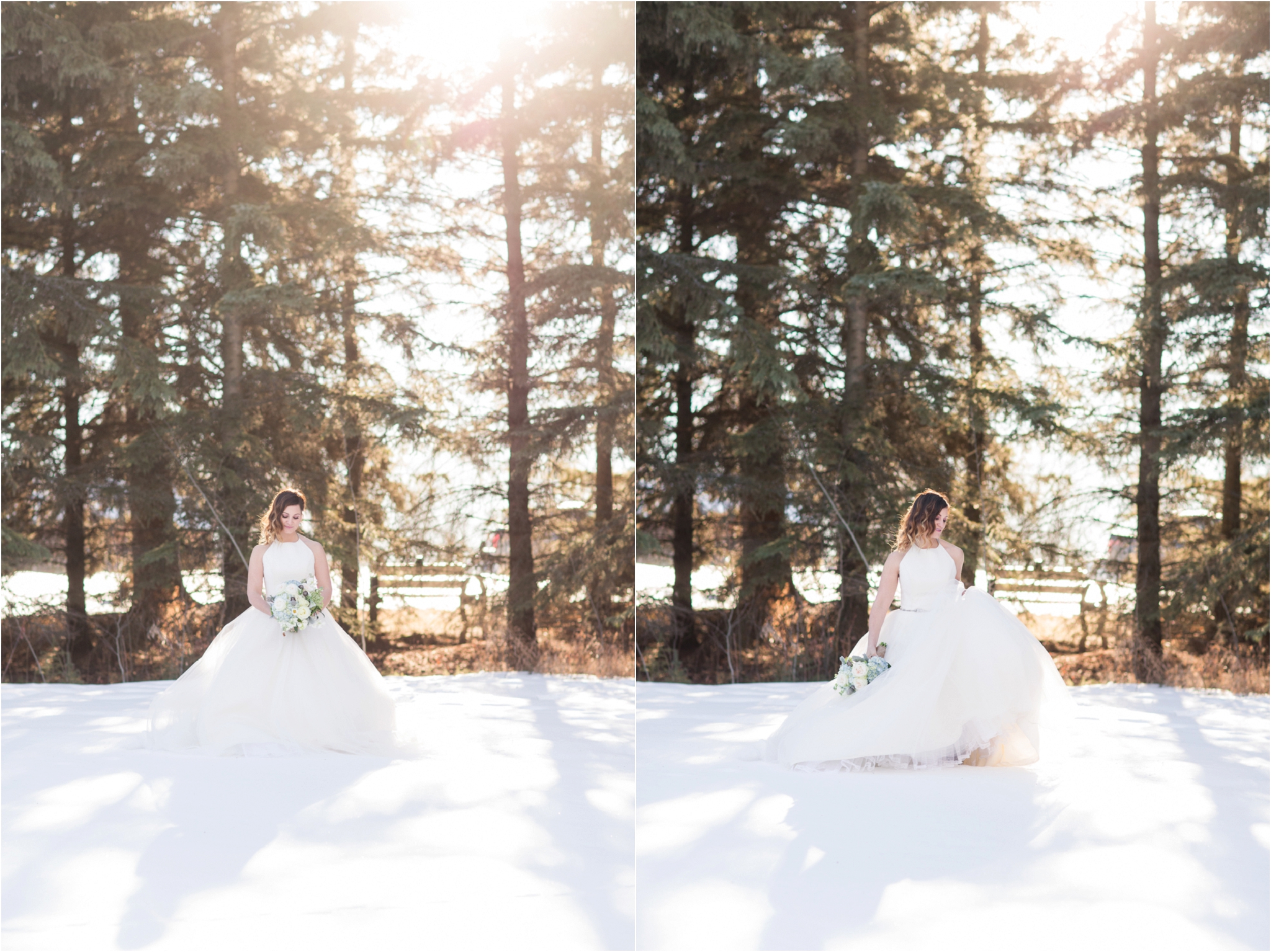 winter styled bridal shoot nc photography