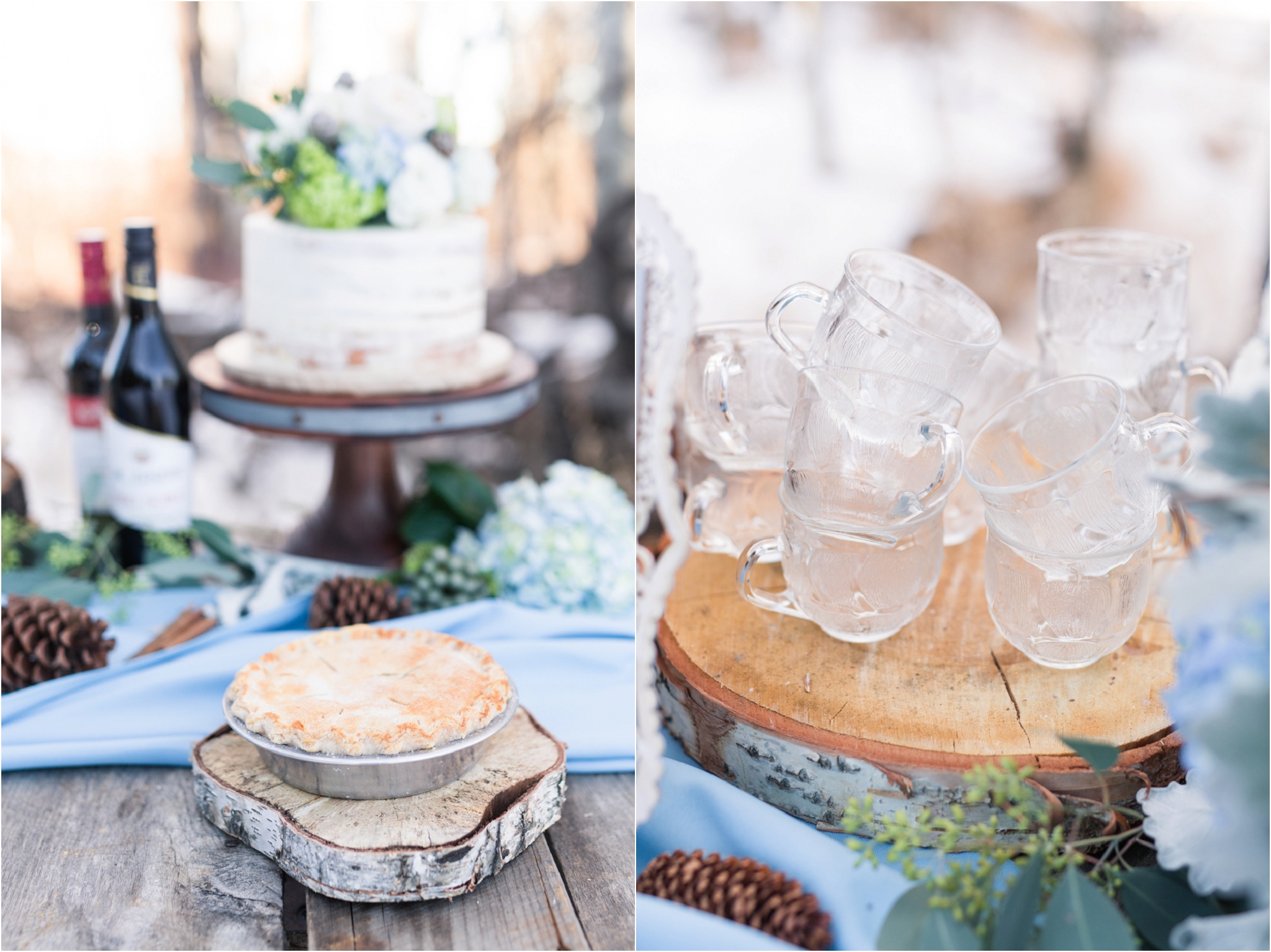 winter styled bridal shoot nc photography sandra bettina event planning the art of cake