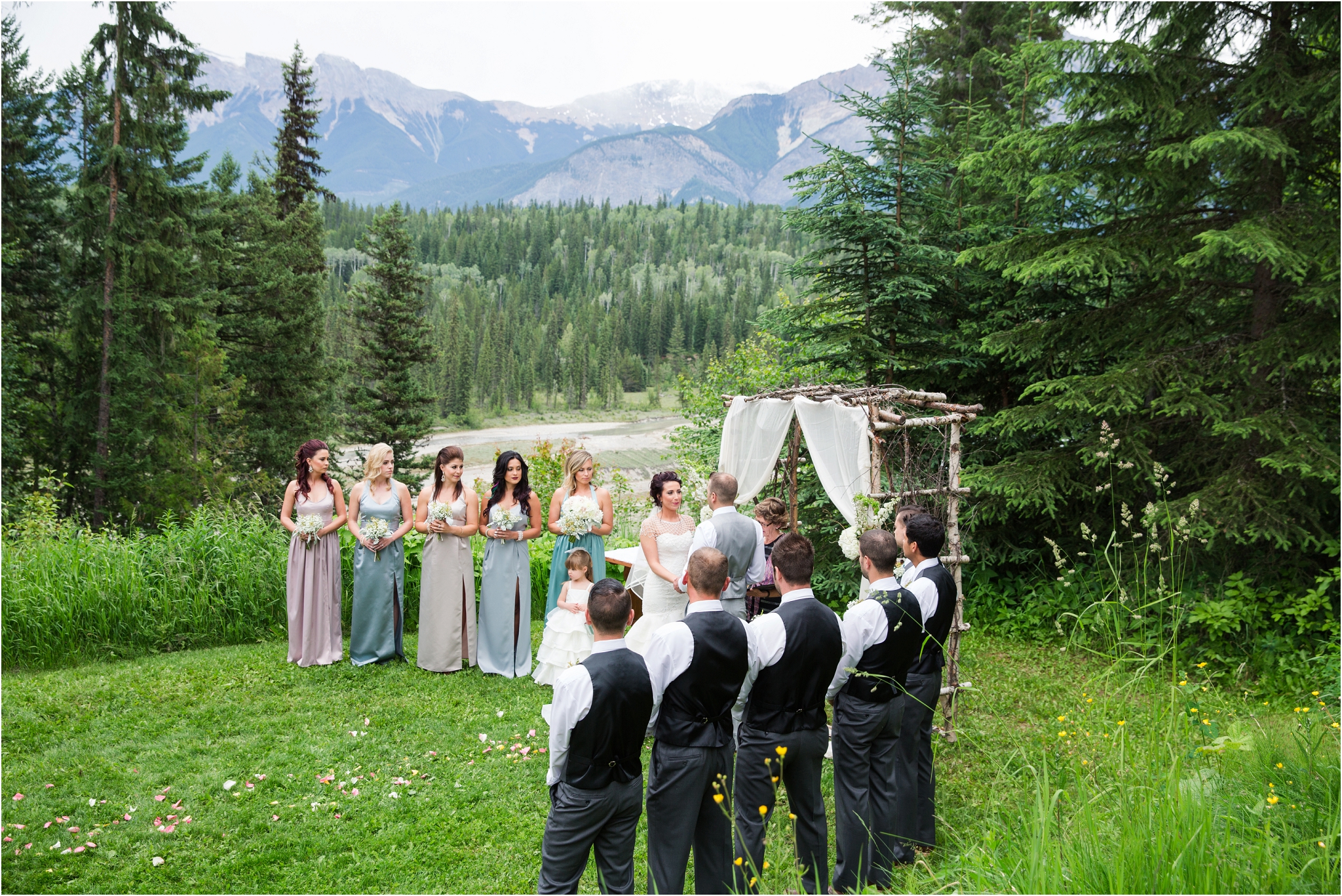 Golden B.C. Wedding Photos Hillside Lodge & Chalets