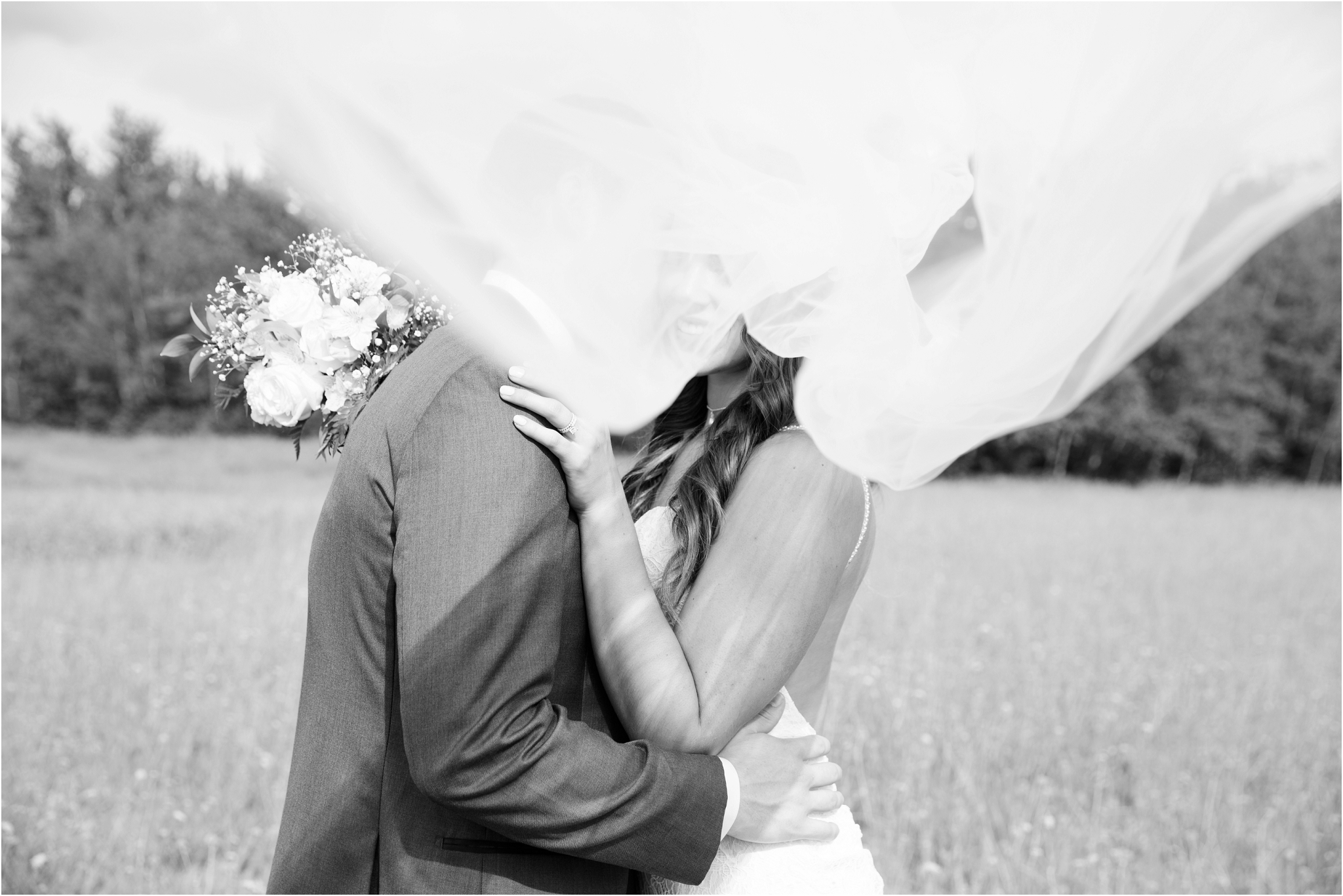 romantic field wedding photos edmonton nc photography