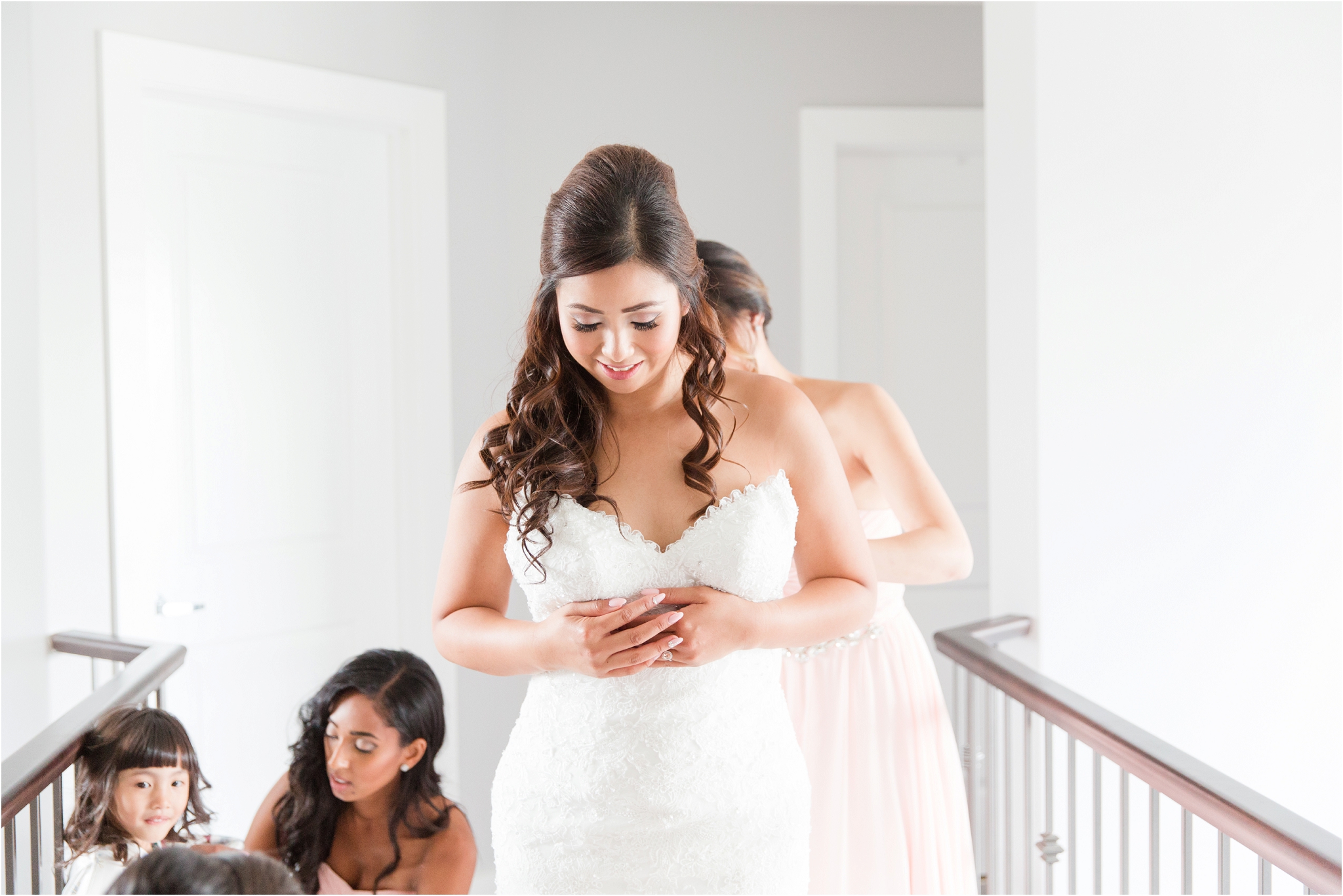 bride getting ready photos natural light nc photography