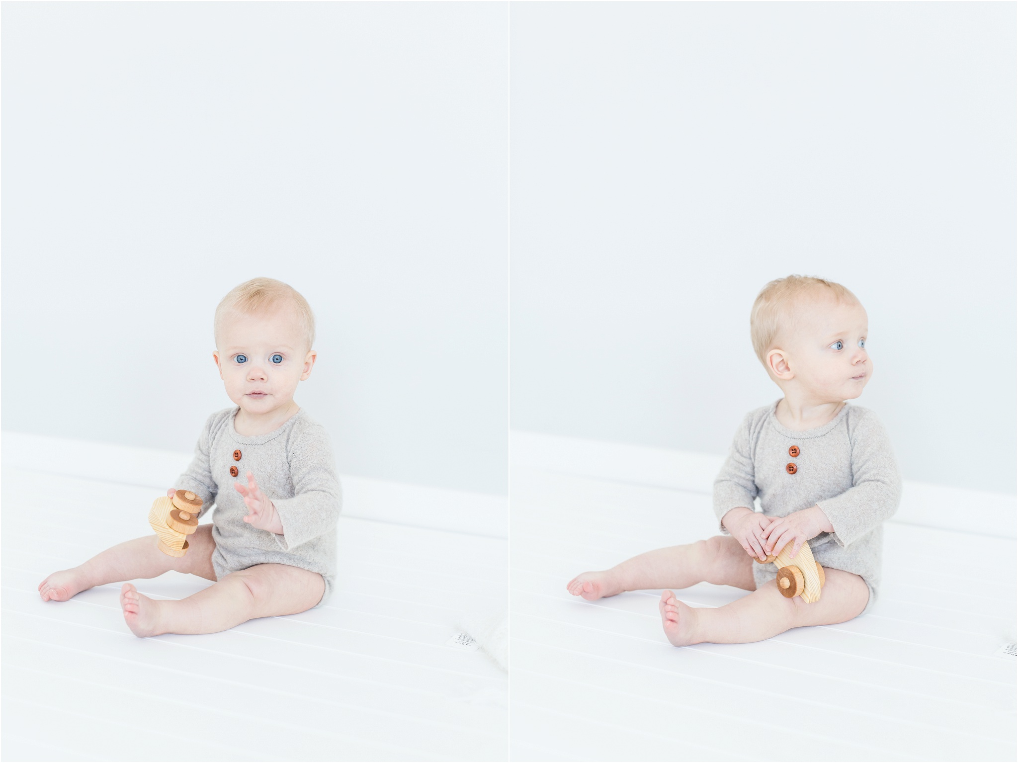 sitter session 6 month milestone nc photography
