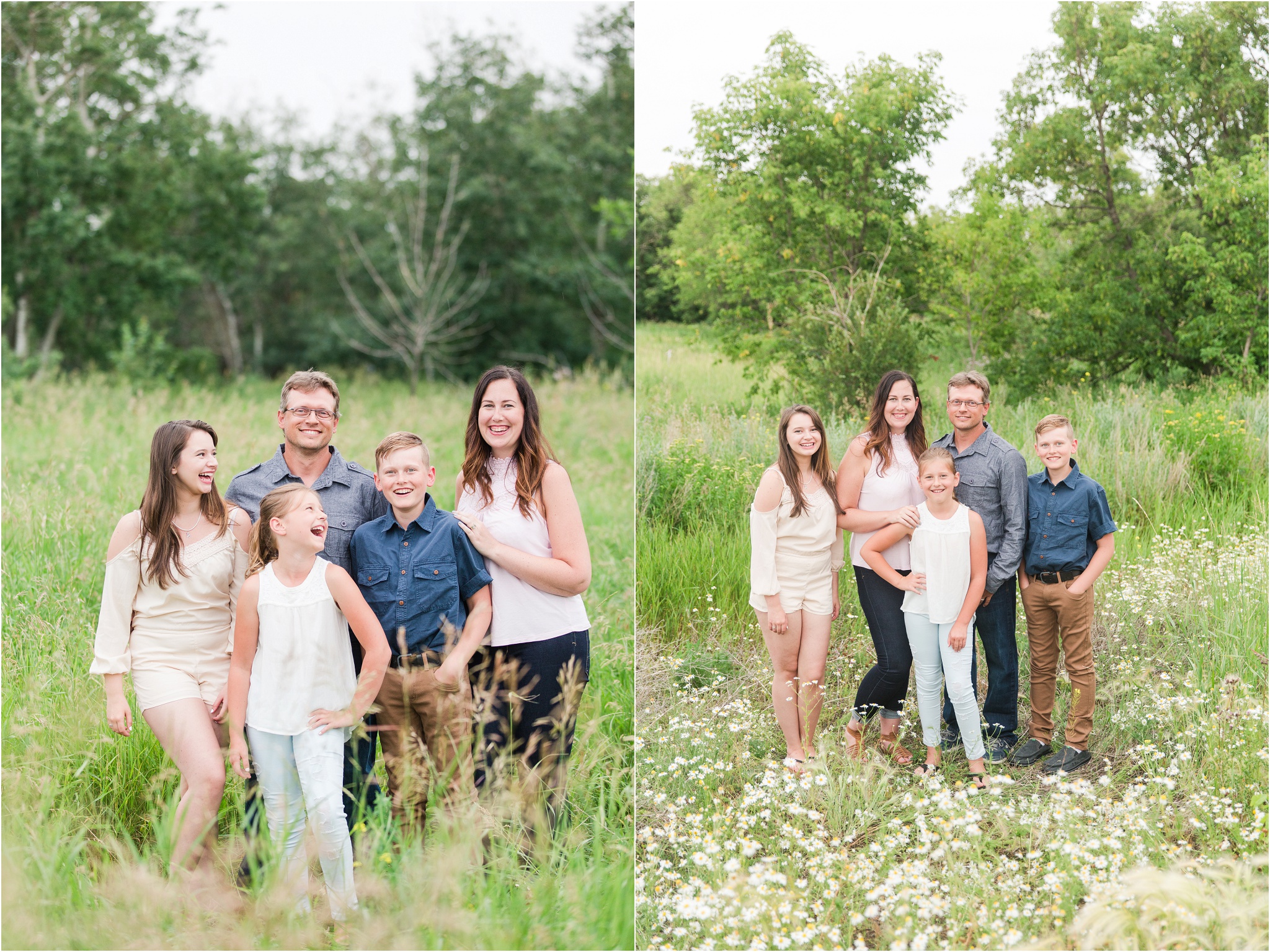 summer family photos, nc photography, field family photos