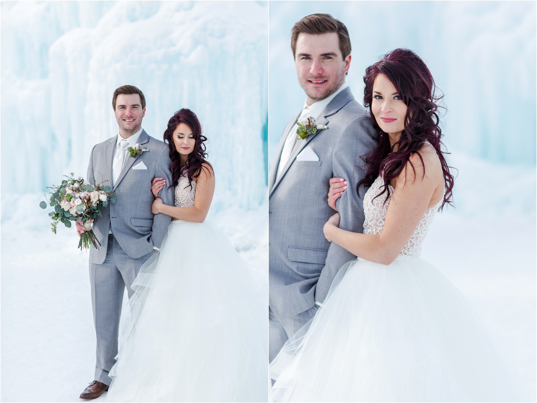 edmonton ice castle wedding photos, the matrix wedding, nc photography