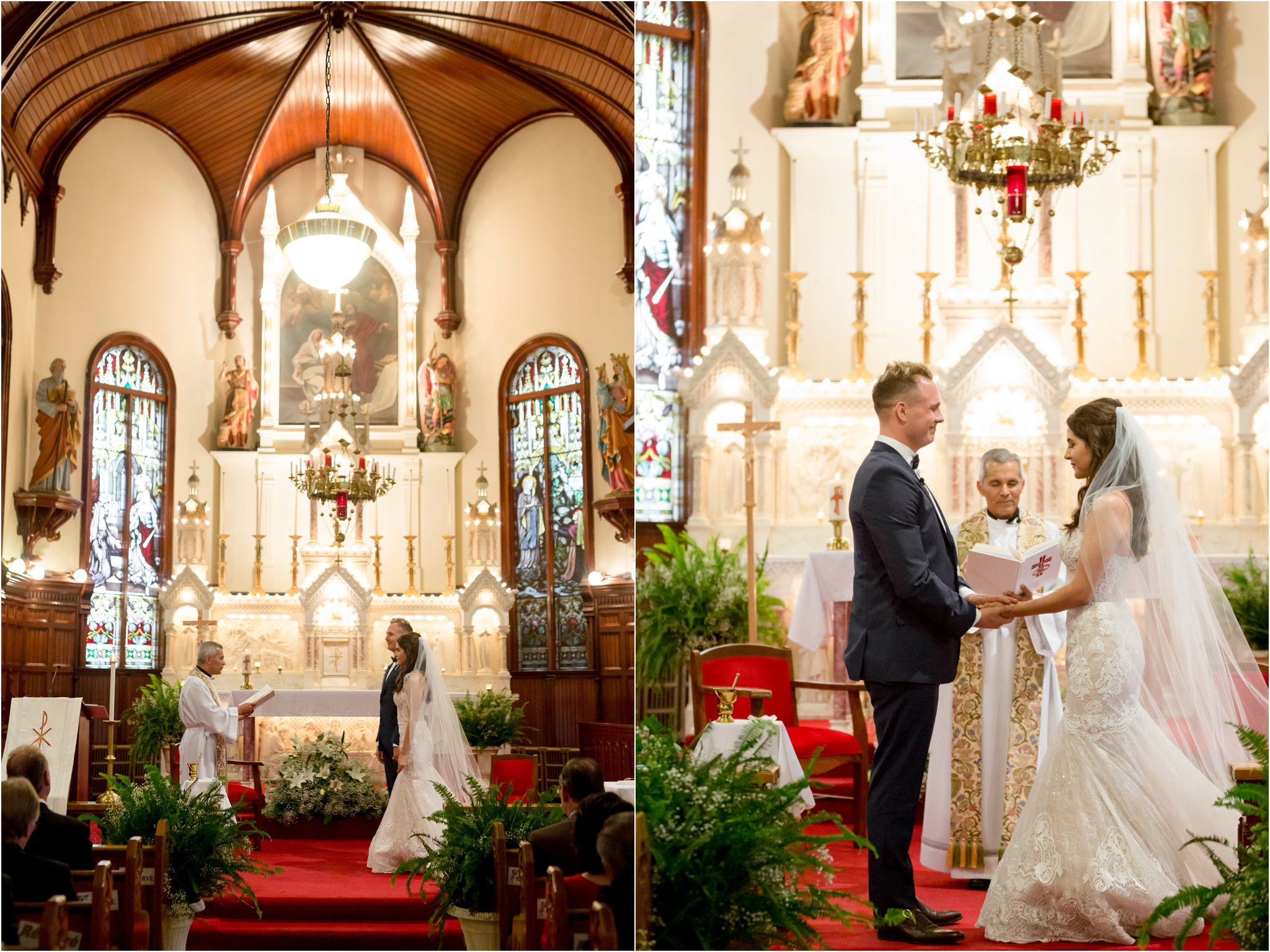 edmonton wedding photographer, nc photography, edmonton fall wedding photos,St. Joachim French Catholic Parish