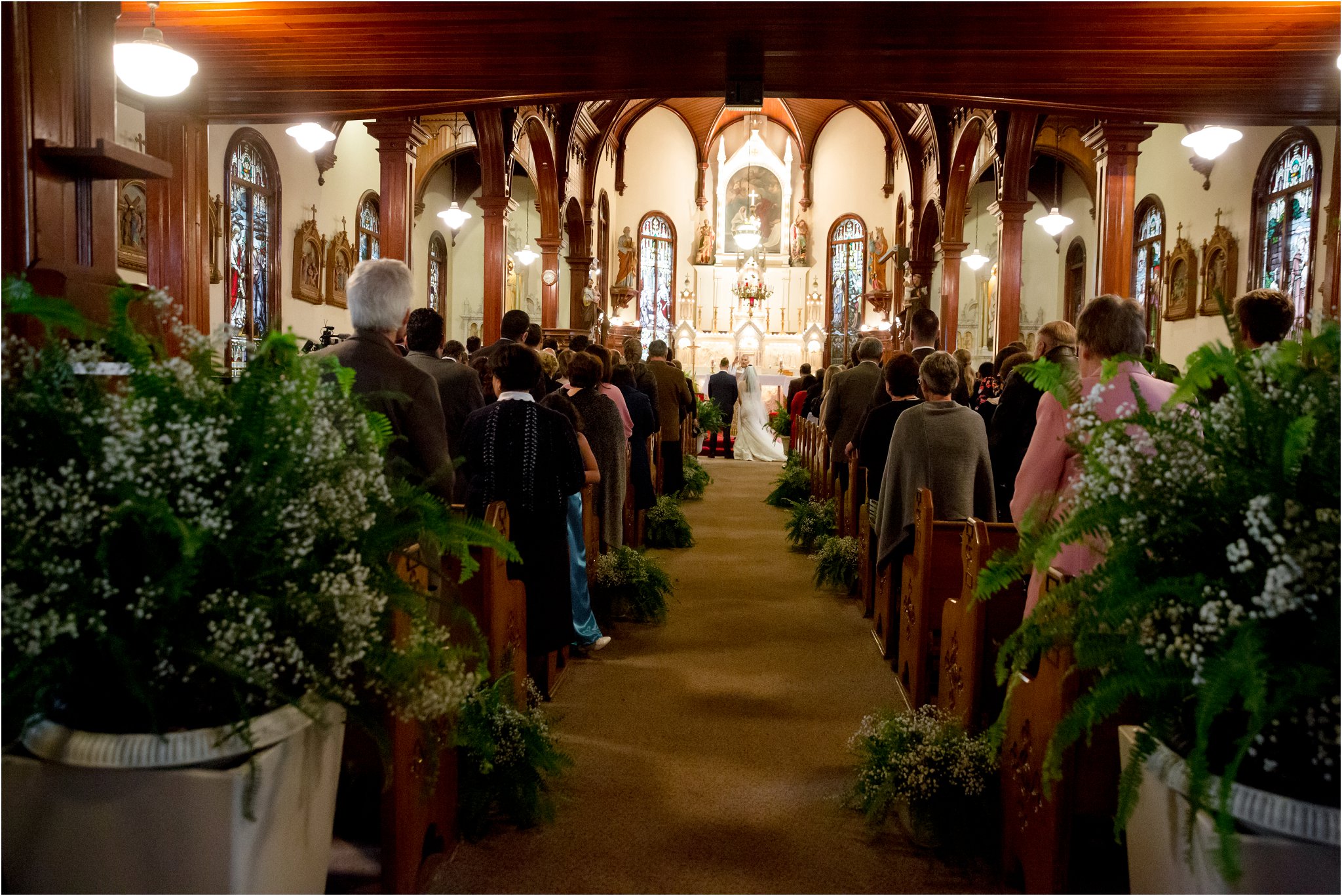 edmonton wedding photographer, nc photography, edmonton fall wedding photos,St. Joachim French Catholic Parish