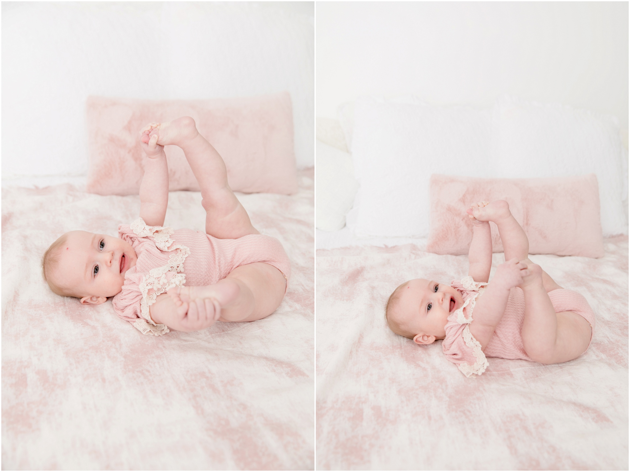 sitter session, nc photographer, 6 month photoshoot, edmonton photographer, edmonton family photographer