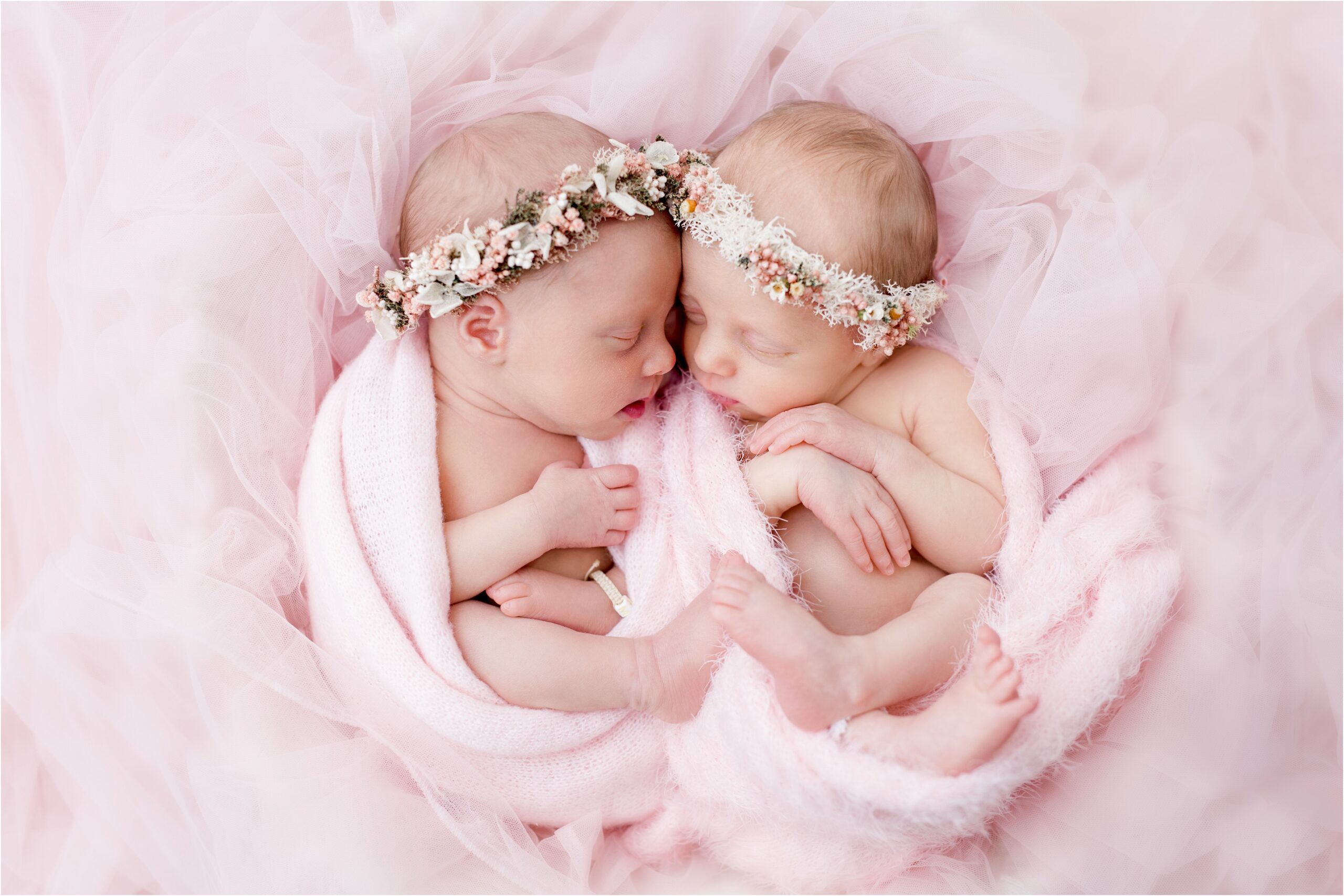 edmonton newborn photographer, newborn photos st albert, light and airy newborn photos, nc photography, yeg photographer, twin newborn photos, girl twin newborn photos