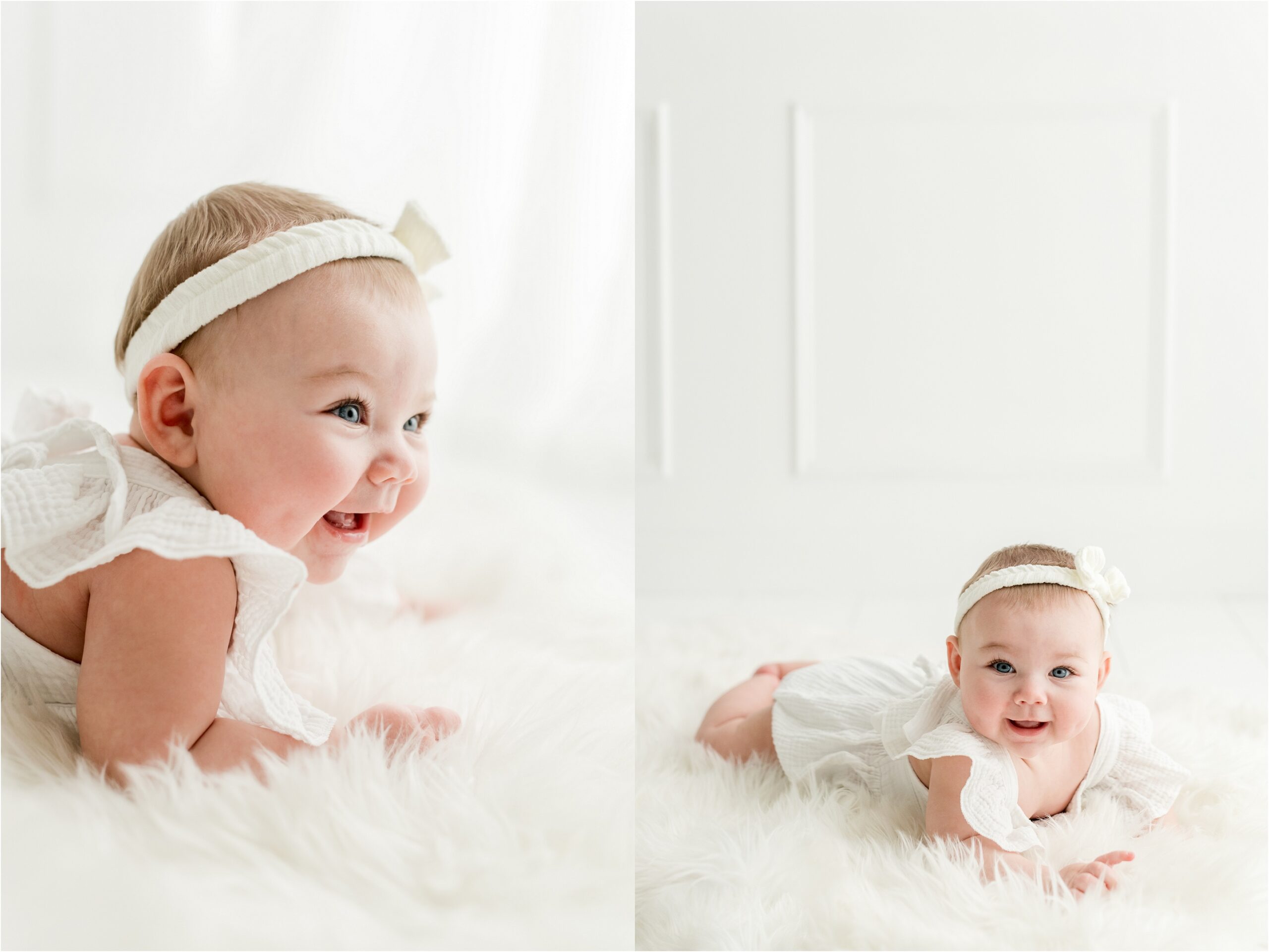 edmonton newborn photographer, edmonton sitter session, 6 month photoshoot, nc photography, st albert photographer, edmonton family photographer