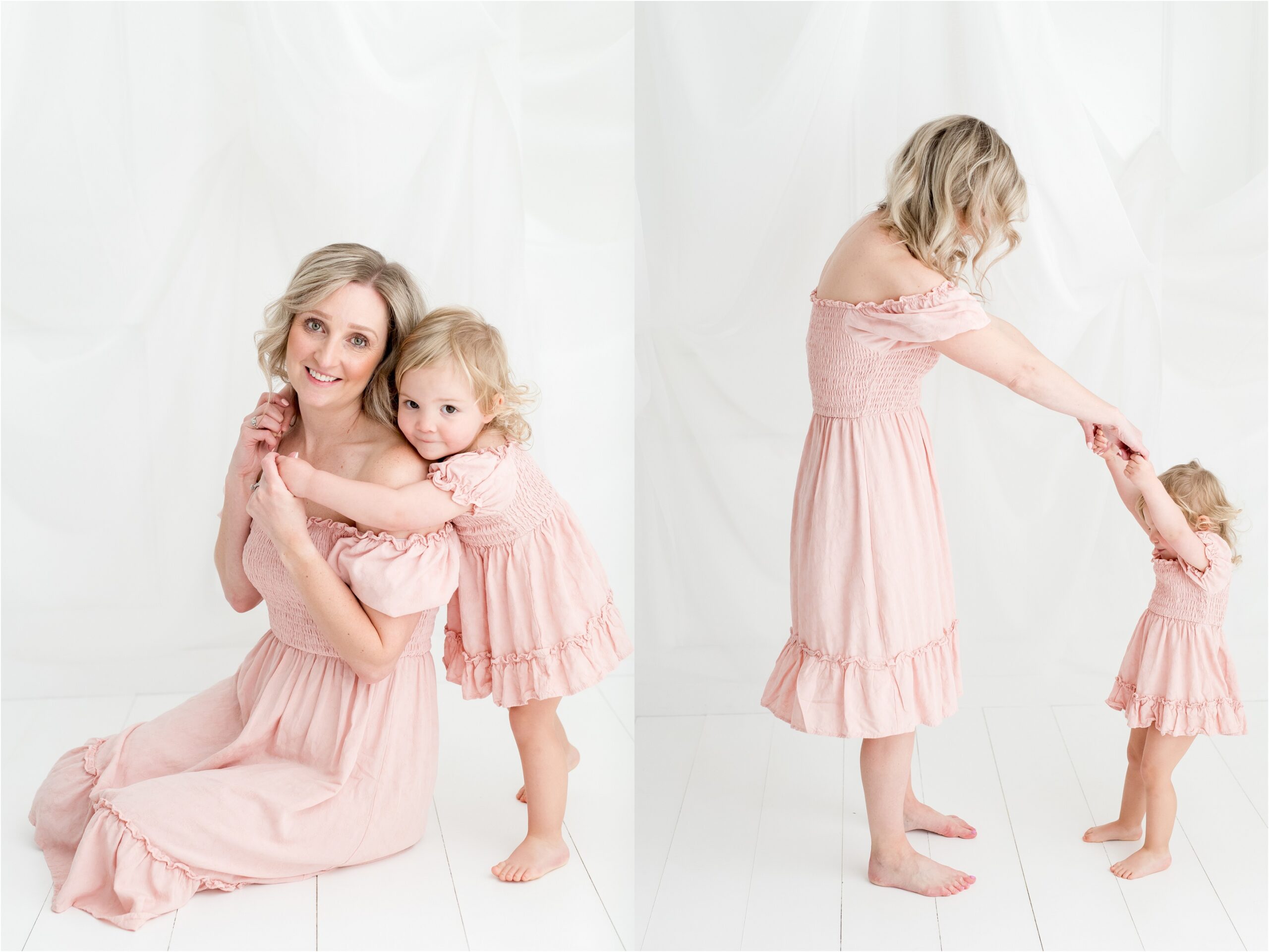 mommy and me photos, edmonton family photographer, light and airy photography, what to wear for family photos, nc photography, st albert photographer