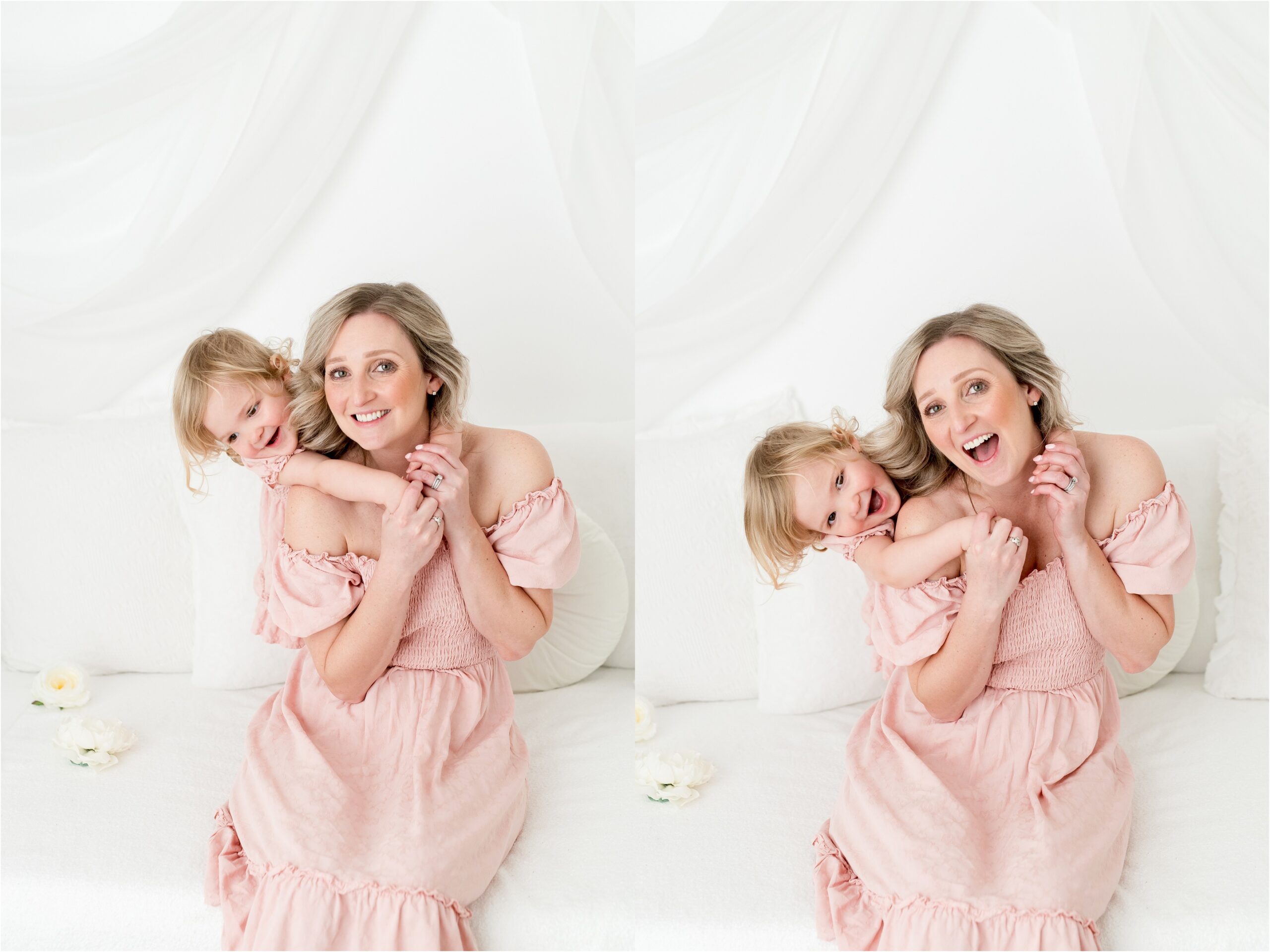 mommy and me photos, edmonton family photographer, light and airy photography, what to wear for family photos, nc photography, st albert photographer